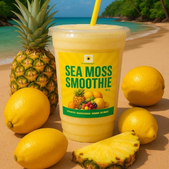 Pineapple/Lemon Smoothie.