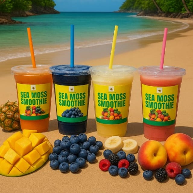 Mango/Pineapple Smoothie.