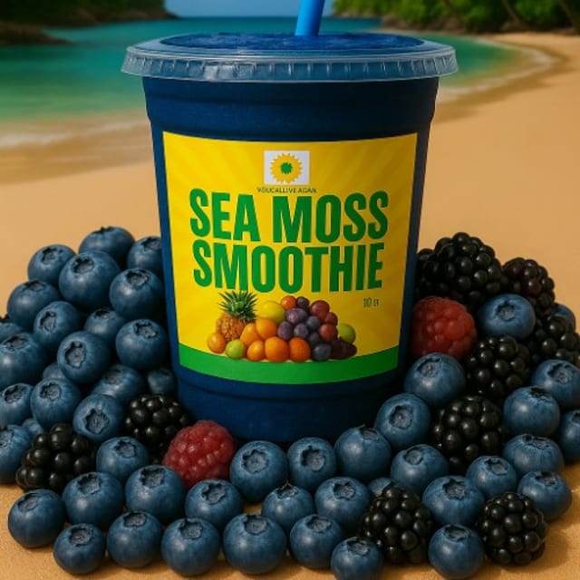 Blueberry Smoothie.