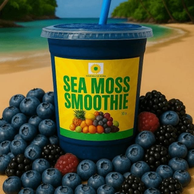 Blueberry/Banana Smoothie.